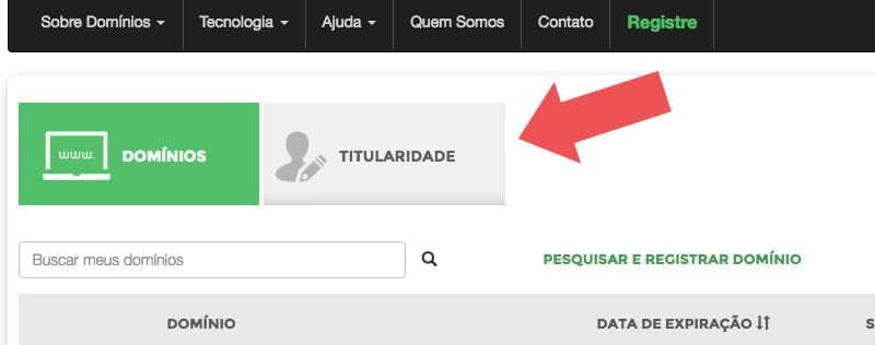 Alterar Provedor de Serviços do seu CPF no Registro.BR